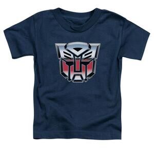 Transformers Autobot Airbrush Logo Toddler T Shirt Navy